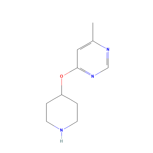 4-methyl-6-piperidin-4-yloxypyrimidine (CAS: 1208254-87-8) - Related Chemical Product