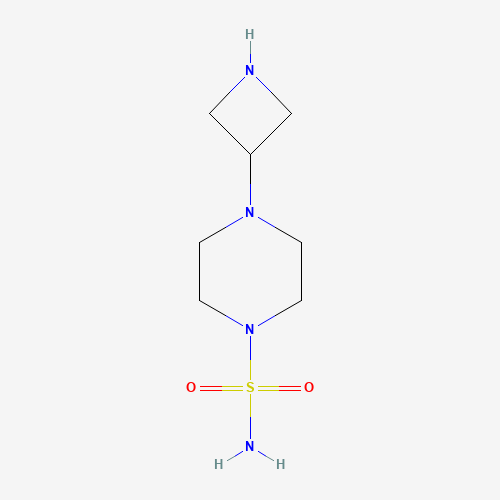 4-(azetidin-3-yl)piperazine-1-sulfonamide (CAS: 178312-21-5) - Related Chemical Product