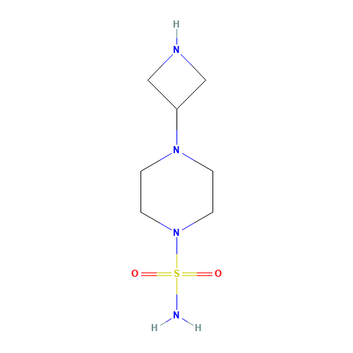 4-(azetidin-3-yl)piperazine-1-sulfonamide (CAS: 178312-21-5) - Related Chemical Product