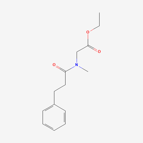 ethyl 2-[methyl(3-phenylpropanoyl)amino]acetate (CAS: 163724-61-6) - Related Chemical Product