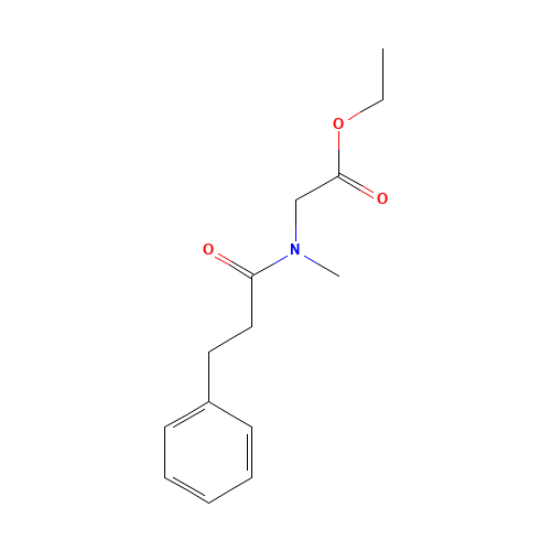 ethyl 2-[methyl(3-phenylpropanoyl)amino]acetate (CAS: 163724-61-6) - Related Chemical Product