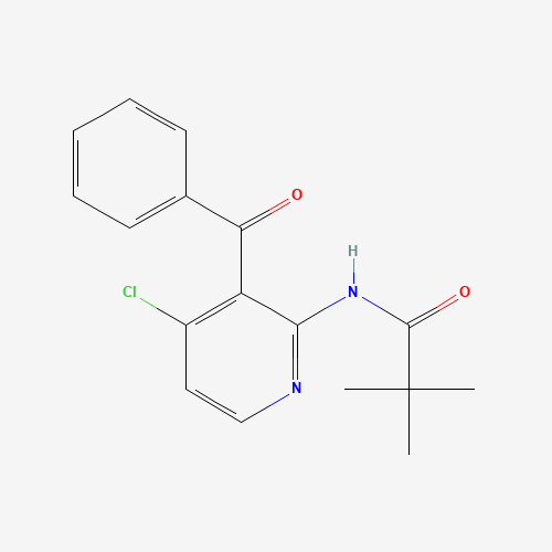 N-(3-benzoyl-4-chloropyridin-2-yl)-2,2-dimethylpropanamide (CAS: 1203510-02-4) - Related Chemical Product