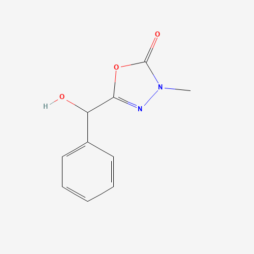 5-[hydroxy(phenyl)methyl]-3-methyl-1,3,4-oxadiazol-2-one (CAS: 1235995-80-8) - Related Chemical Product