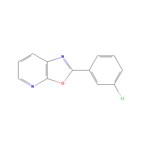 2-(3-chlorophenyl)-[1,3]oxazolo[5,4-b]pyridine (CAS: 52334-12-0) - Related Chemical Product