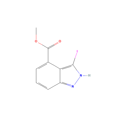 methyl 3-iodo-2H-indazole-4-carboxylate (CAS: 885521-54-0) - Related Chemical Product