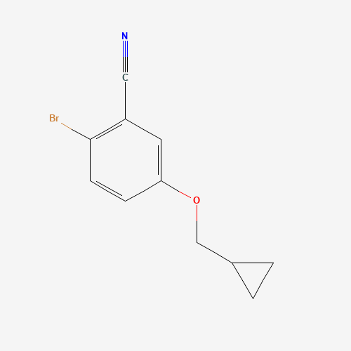 2-bromo-5-(cyclopropylmethoxy)benzonitrile (CAS: 1353776-82-5) - Related Chemical Product