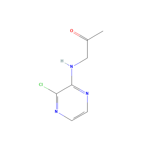 1-[(3-chloropyrazin-2-yl)amino]propan-2-one (CAS: 76537-37-6) - Related Chemical Product