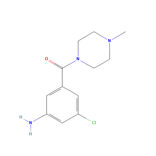 (3-amino-5-chlorophenyl)-(4-methylpiperazin-1-yl)methanone (CAS: 1375799-84-0) - Related Chemical Product
