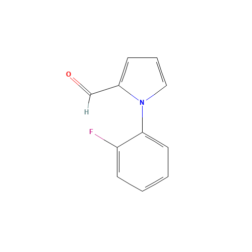 1-(2-fluorophenyl)pyrrole-2-carbaldehyde (CAS: 132407-65-9) - Related Chemical Product