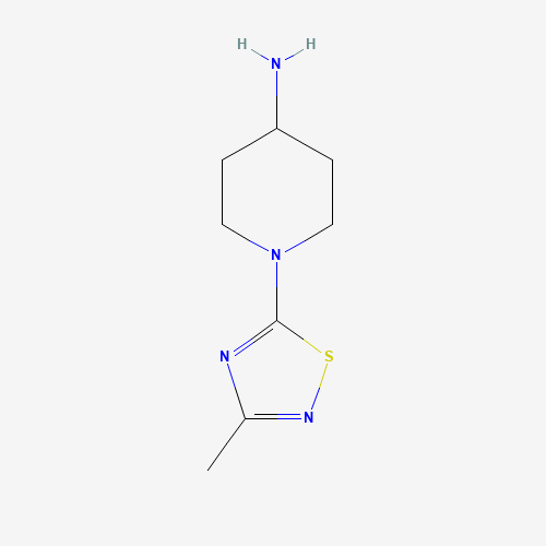 1-(3-methyl-1,2,4-thiadiazol-5-yl)piperidin-4-amine (CAS: 1329672-71-0) - Related Chemical Product