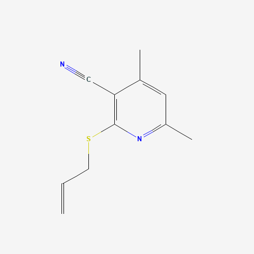 4,6-dimethyl-2-prop-2-enylsulfanylpyridine-3-carbonitrile (CAS: 112629-72-8) - Related Chemical Product