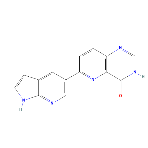 6-(1H-pyrrolo[2,3-b]pyridin-5-yl)-1H-pyrido[3,2-d]pyrimidin-4-one (CAS: 1373622-03-7) - Related Chemical Product