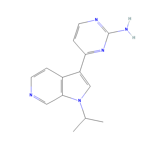4-(1-propan-2-ylpyrrolo[2,3-c]pyridin-3-yl)pyrimidin-2-amine (CAS: 1221153-78-1) - Related Chemical Product