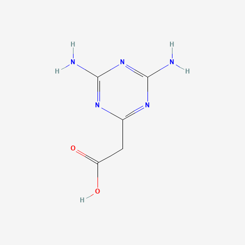 2-(4,6-diamino-1,3,5-triazin-2-yl)acetic acid (CAS: 89180-20-1) - Related Chemical Product