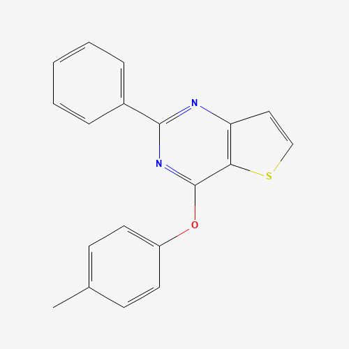 4-(4-methylphenoxy)-2-phenylthieno[3,2-d]pyrimidine (CAS: 691869-12-2) - Related Chemical Product