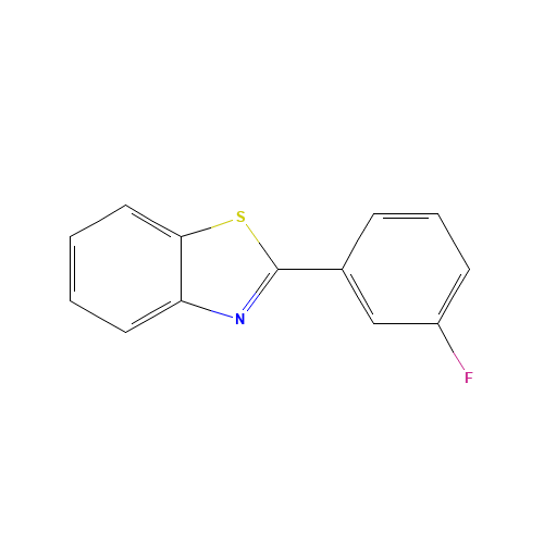 2-(3-fluorophenyl)-1,3-benzothiazole (CAS: 1629-07-8) - Related Chemical Product