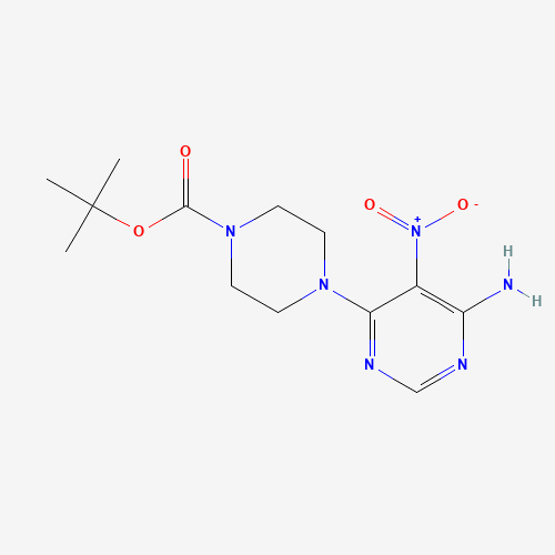 tert-butyl 4-(6-amino-5-nitropyrimidin-4-yl)piperazine-1-carboxylate (CAS: 245450-04-8) - Related Chemical Product