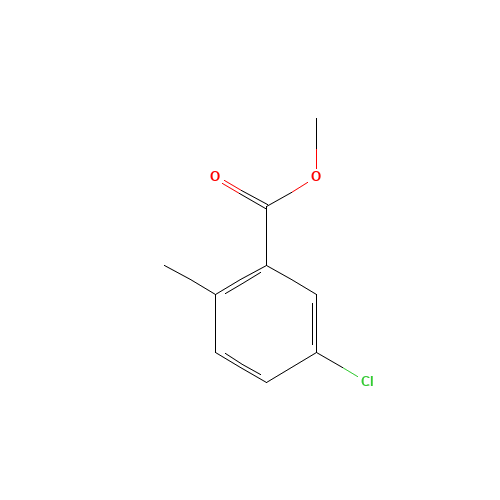 methyl 5-chloro-2-methylbenzoate (CAS: 99585-13-4) - Chemical Structure and Molecular Formula 