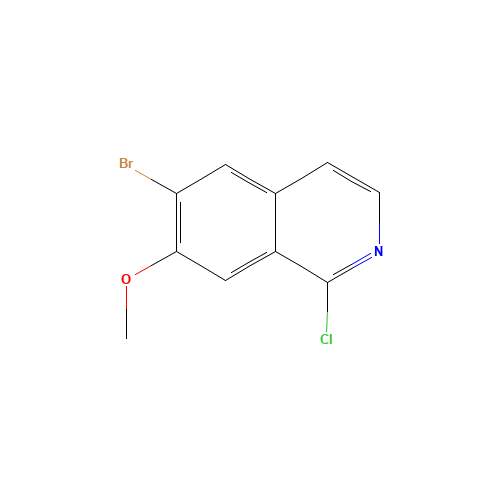 6-bromo-1-chloro-7-methoxyisoquinoline (CAS: 758710-74-6) - Related Chemical Product