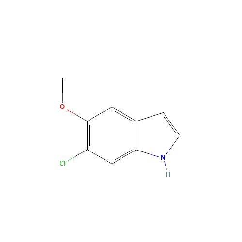 6-chloro-5-methoxy-1H-indole (CAS: 63762-72-1) - Related Chemical Product