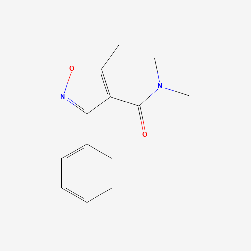 N,N,5-trimethyl-3-phenyl-1,2-oxazole-4-carboxamide (CAS: 55153-38-3) - Related Chemical Product
