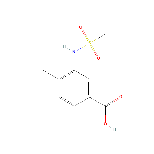 3-(methanesulfonamido)-4-methylbenzoic acid (CAS: 450368-33-9) - Related Chemical Product