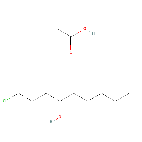 acetic acid;1-chlorononan-4-ol (CAS: 54131-59-8) - Related Chemical Product