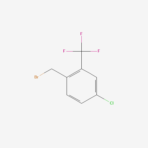 1-(bromomethyl)-4-chloro-2-(trifluoromethyl)benzene (CAS: 886496-75-9) - Related Chemical Product