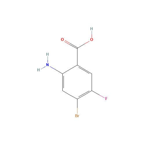 2-amino-4-bromo-5-fluorobenzoic acid (CAS: 1374208-42-0) - Related Chemical Product