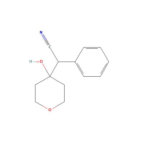 2-(4-hydroxyoxan-4-yl)-2-phenylacetonitrile (CAS: 1226997-50-7) - Related Chemical Product
