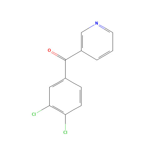 (3,4-dichlorophenyl)-pyridin-3-ylmethanone (CAS: 62247-03-4) - Related Chemical Product