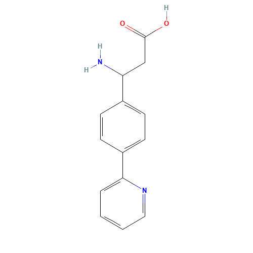 3-amino-3-(4-pyridin-2-ylphenyl)propanoic acid (CAS: 773126-13-9) - Related Chemical Product
