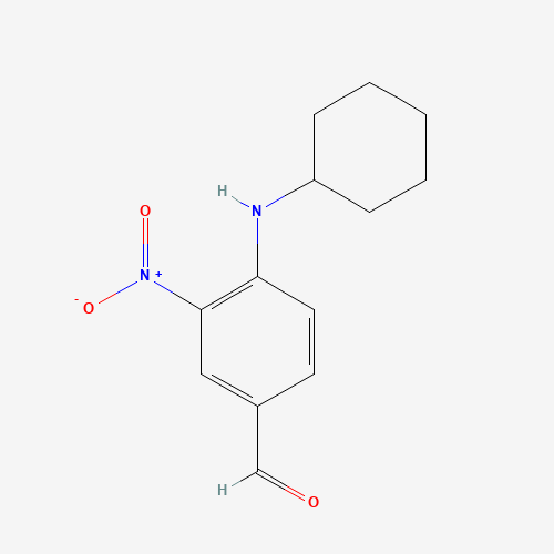 4-(cyclohexylamino)-3-nitrobenzaldehyde (CAS: 509094-03-5) - Related Chemical Product