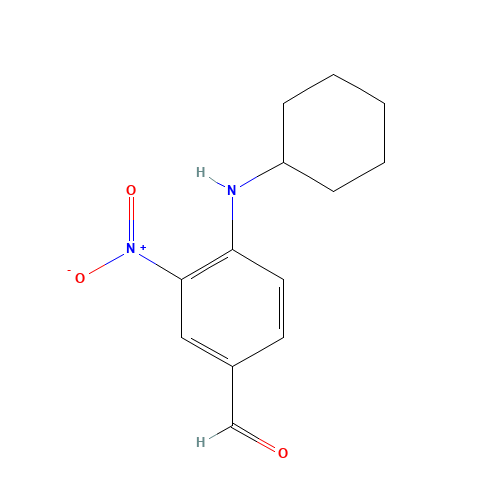 4-(cyclohexylamino)-3-nitrobenzaldehyde (CAS: 509094-03-5) - Related Chemical Product