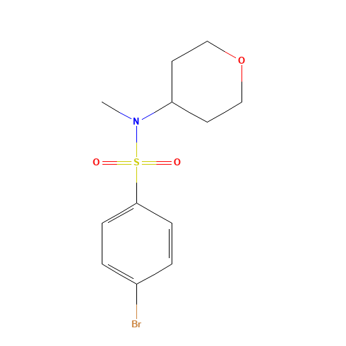 4-bromo-N-methyl-N-(oxan-4-yl)benzenesulfonamide (CAS: 1184435-31-1) - Related Chemical Product