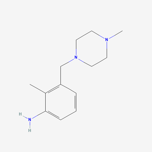 2-methyl-3-[(4-methylpiperazin-1-yl)methyl]aniline (CAS: 1018499-29-0) - Related Chemical Product