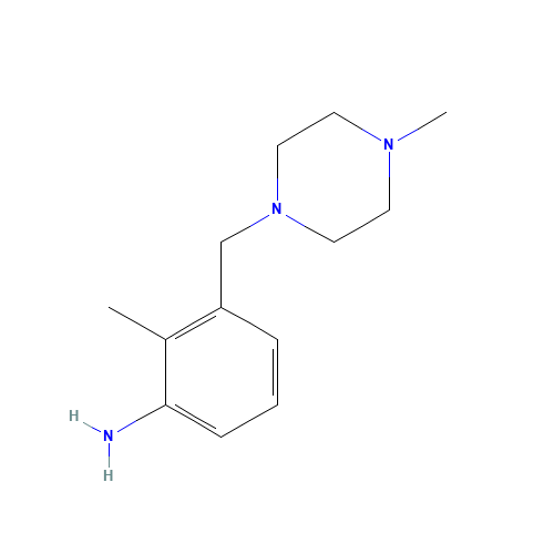 2-methyl-3-[(4-methylpiperazin-1-yl)methyl]aniline (CAS: 1018499-29-0) - Related Chemical Product