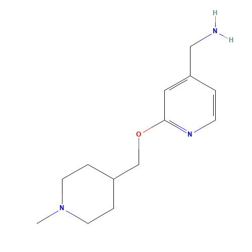 [2-[(1-methylpiperidin-4-yl)methoxy]pyridin-4-yl]methanamine (CAS: 442846-58-4) - Related Chemical Product