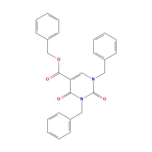 benzyl 1,3-dibenzyl-2,4-dioxopyrimidine-5-carboxylate (CAS: 1335053-75-2) - Related Chemical Product