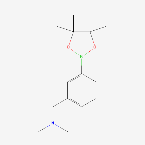 N,N-dimethyl-1-[3-(4,4,5,5-tetramethyl-1,3,2-dioxaborolan-2-yl)phenyl]methanamine (CAS: 909391-56-6) - Related Chemical Product