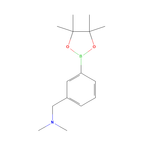 N,N-dimethyl-1-[3-(4,4,5,5-tetramethyl-1,3,2-dioxaborolan-2-yl)phenyl]methanamine (CAS: 909391-56-6) - Related Chemical Product