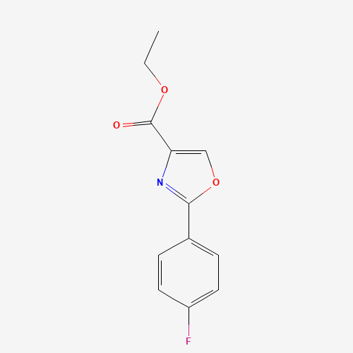 ethyl 2-(4-fluorophenyl)-1,3-oxazole-4-carboxylate (CAS: 132089-42-0) - Related Chemical Product