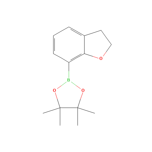 2-(2,3-dihydro-1-benzofuran-7-yl)-4,4,5,5-tetramethyl-1,3,2-dioxaborolane (CAS: 934586-50-2) - Related Chemical Product