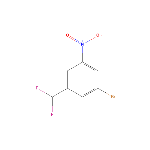 1-bromo-3-(difluoromethyl)-5-nitrobenzene (CAS: 1261670-78-3) - Related Chemical Product