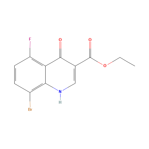 ethyl 8-bromo-5-fluoro-4-oxo-1H-quinoline-3-carboxylate (CAS: 1000815-27-9) - Related Chemical Product