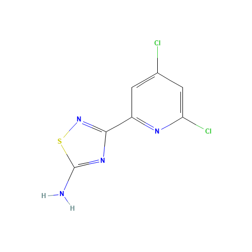 3-(4,6-dichloropyridin-2-yl)-1,2,4-thiadiazol-5-amine (CAS: 1179361-45-5) - Related Chemical Product