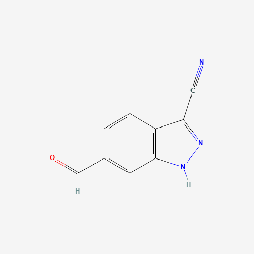6-formyl-1H-indazole-3-carbonitrile (CAS: 1247002-69-2) - Related Chemical Product