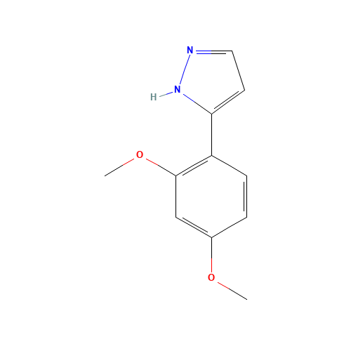 5-(2,4-dimethoxyphenyl)-1H-pyrazole (CAS: 150433-17-3) - Related Chemical Product