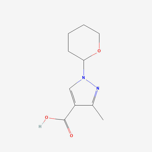 3-methyl-1-(oxan-2-yl)pyrazole-4-carboxylic acid (CAS: 897657-11-3) - Related Chemical Product