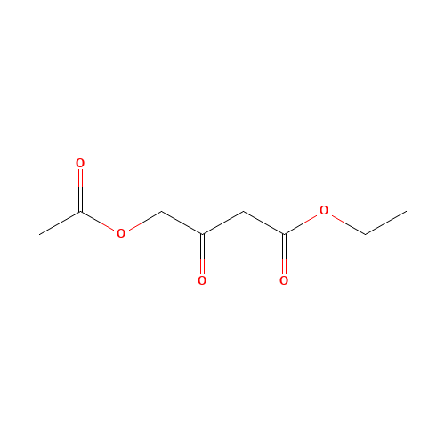 ethyl 4-acetyloxy-3-oxobutanoate (CAS: 35594-15-1) - Chemical Structure and Molecular Formula 